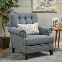 Anthea Fabric Club Chair by Christopher Knight Home