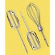 preview thumbnail 4 of 2, Hamilton Beach White 6 Speed Hand Mixer with Snap-On Case