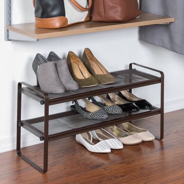 Tier Mesh Shoe Rack Bed Bath Beyond 16985884