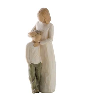 Mother And Son Figurine