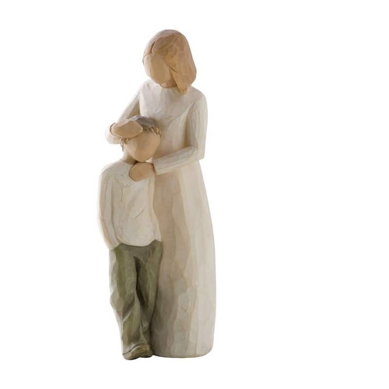 Mother And Son Figurine
