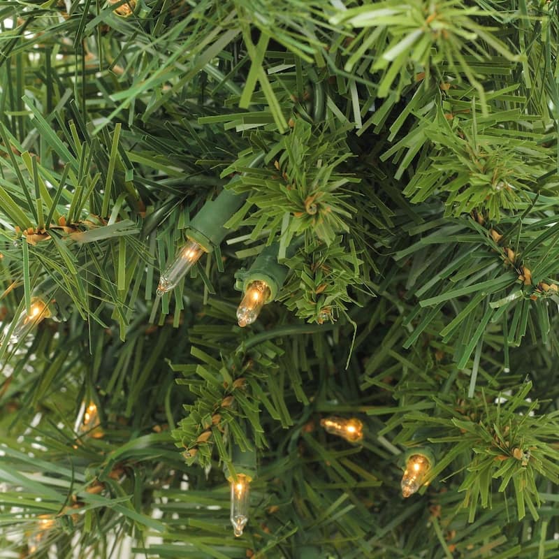 2' Pre-Lit Medium Royal Pine Artificial Christmas Tree - Clear Lights.