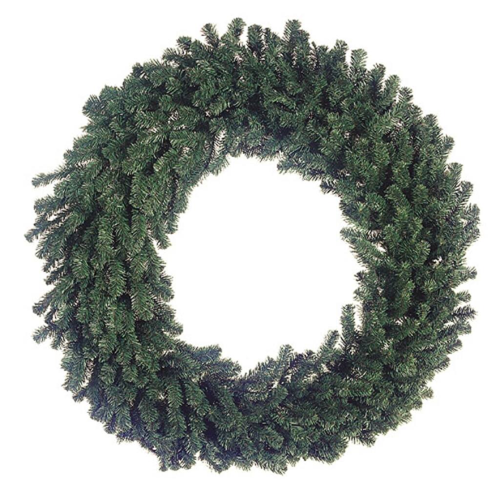 Deluxe Windsor Pine Artificial Christmas Wreath 60-Inch Unlit. - 60"