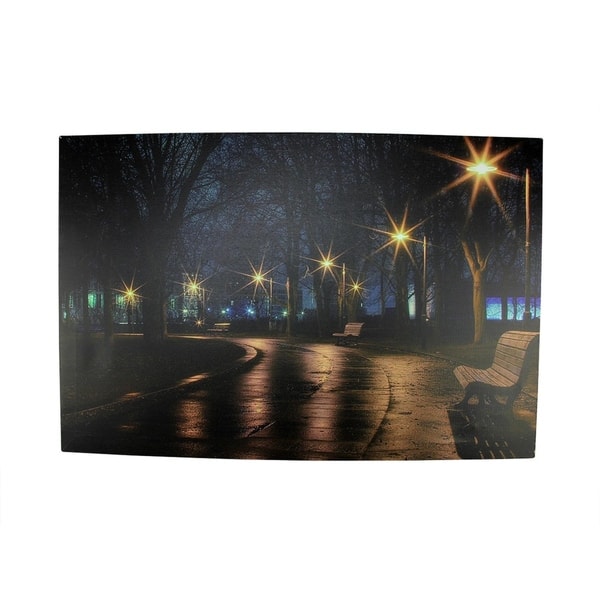 Golden Light 18x24 Fully Illuminated LED Wall Art