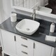 preview thumbnail 11 of 10, R2-5011-B-R9-7001 Biscuit Porcelain Vessel Sink with Vessel Faucet and Vessel Pop-Up Drain