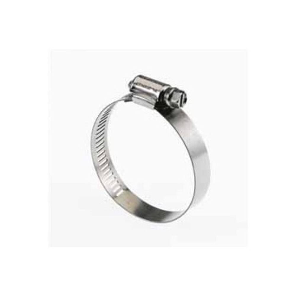 Set of 4 Stainless Steel Adjustable Swimming Pool Hose Clamps 1.25" - 2" - stainless-steel