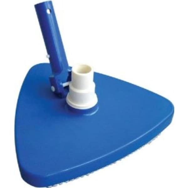 Triangular Swimming Pool Weighted Vacuum with Swivel Cuff - Blue