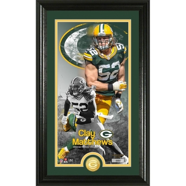 Download Shop Clay Matthews Supreme Bronze Coin Photo Mint - Multi-color - Free Shipping Today ...