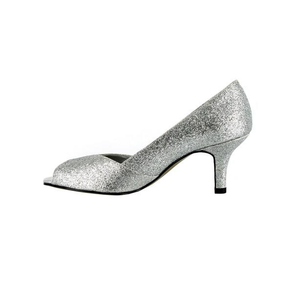 easy street silver shoes
