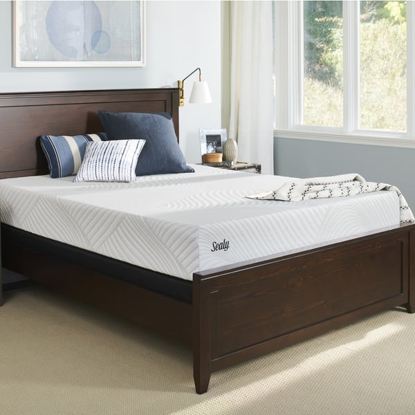 Shop Sealy Conform Essentials 10 5 Inch Cushion Firm Gel Memory