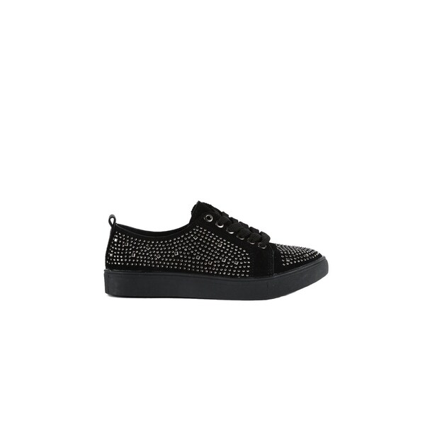 black studded sneakers womens