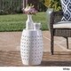 Lilac Outdoor 12-inch Round End Table by Christopher Knight Home - Thumbnail 19