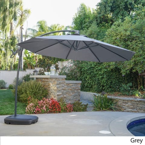 Shop Grey Plastic Patio Umbrellas Shades Discover Our Best Deals At Overstock