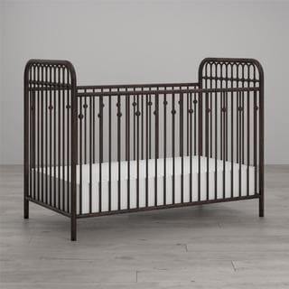 Little Seeds Monarch Hill Ivy Metal Crib - N/A