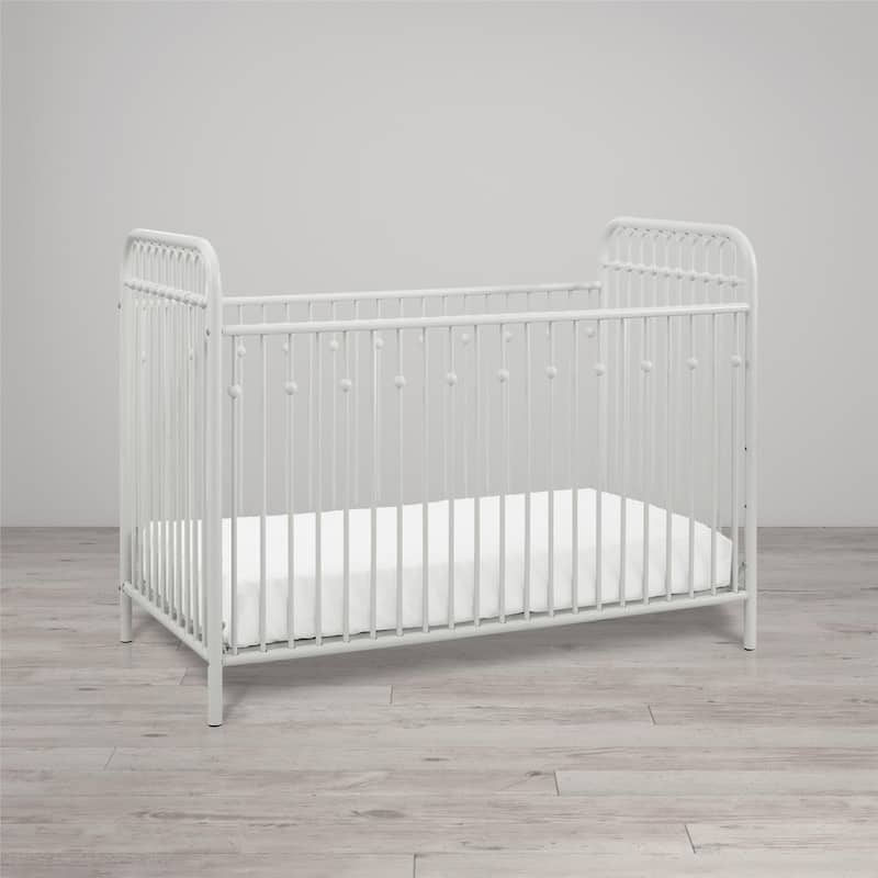 Little Seeds Monarch Hill Ivy Metal Crib - N/A