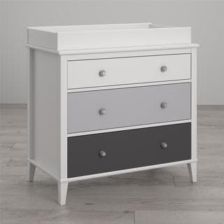 Little Seeds Monarch Hill Poppy 3-Drawer Changing Table - N/A