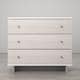 preview thumbnail 3 of 12, Little Seeds Maple Lane Dove White 3-Drawer Changing Table - N/A