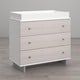 preview thumbnail 1 of 12, Little Seeds Maple Lane Dove White 3-Drawer Changing Table - N/A