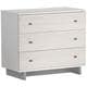 preview thumbnail 6 of 12, Little Seeds Maple Lane Dove White 3-Drawer Changing Table - N/A