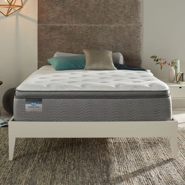 Shop Simmons Beautysleep Coral Reef 12 5 Inch King Size Luxury Firm Pillow Top Mattress Set Overstock 17003073