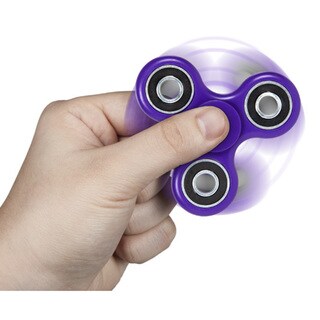 purple fidget spinner
