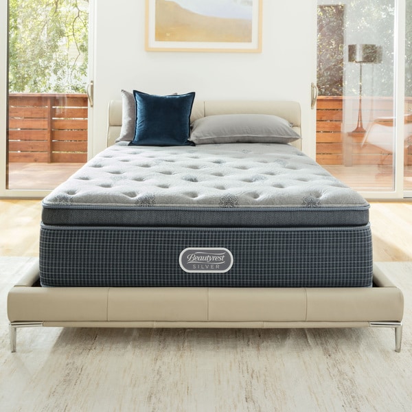 beautyrest silver premier plush pillowtop mattress