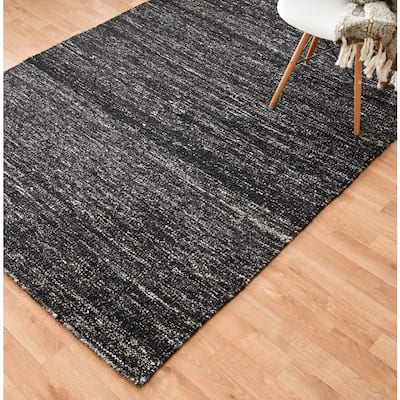 Flat-weave Maddox Neutral Viscose Rug