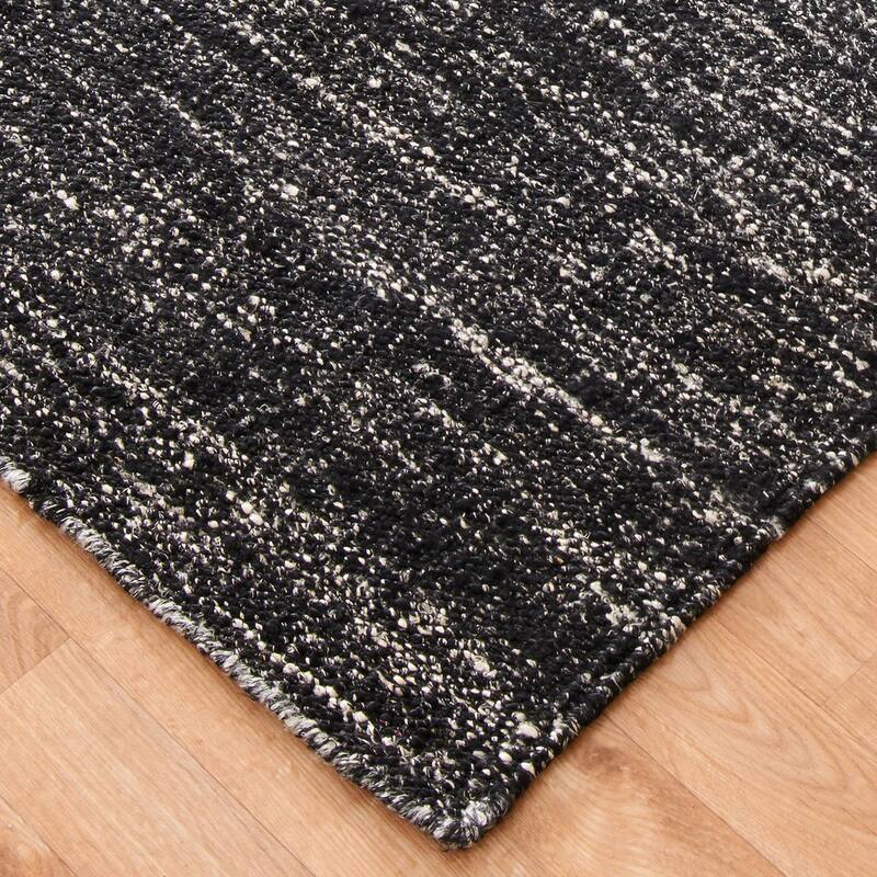 Flat-weave Maddox Neutral Viscose Rug