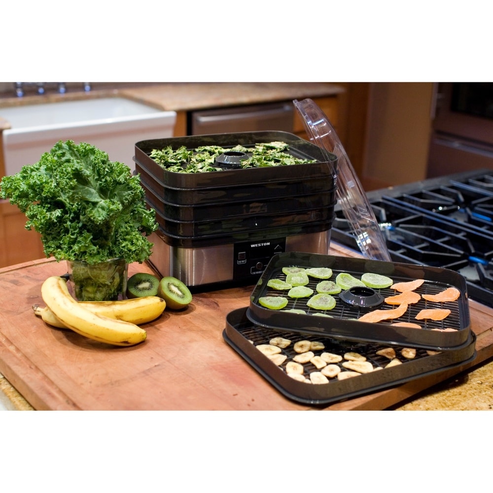 Brentwood Five-Tray Food Dehydrator with Auto Shutoff 