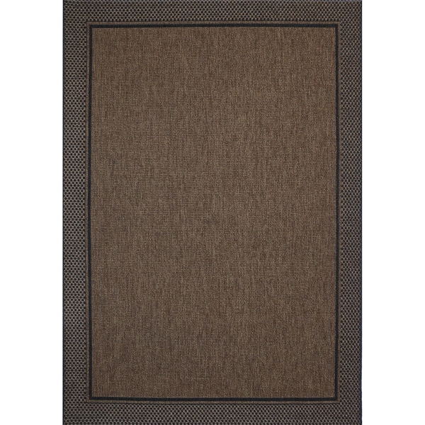 Studio by Brown Jordan Savannah Havava/Black Area Rug by Gertmenian (7'10'' x 10') - 7'10 x 10'