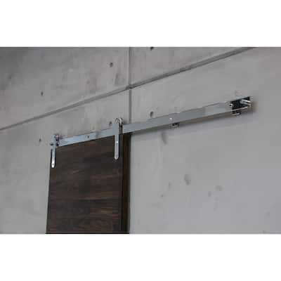 Artisan Hardware Pinnacle Chrome Barn Door Hardware