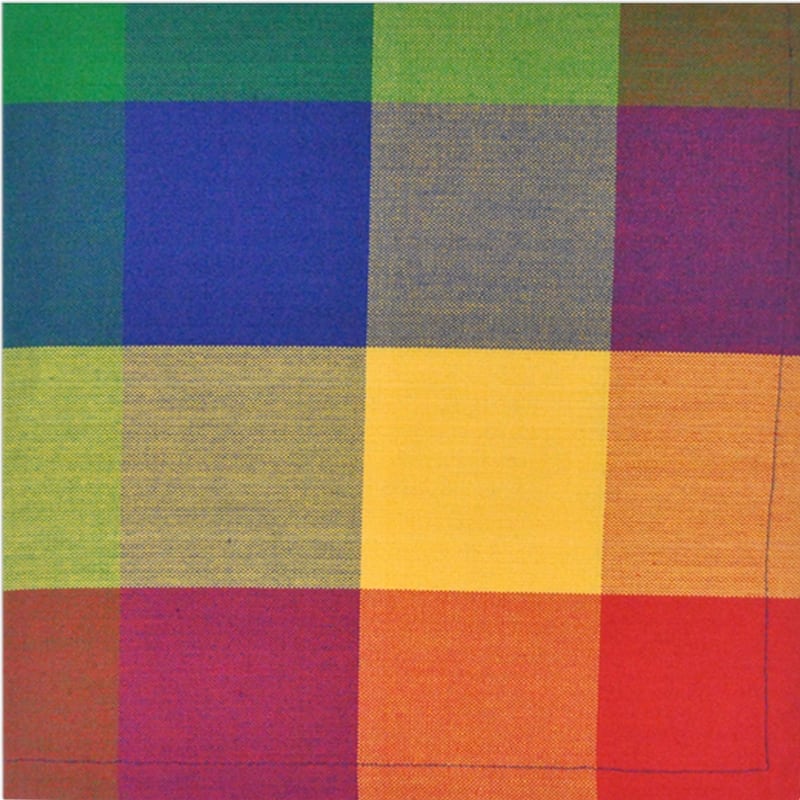 Indian Summer Checkered Napkin ( Set of 4)