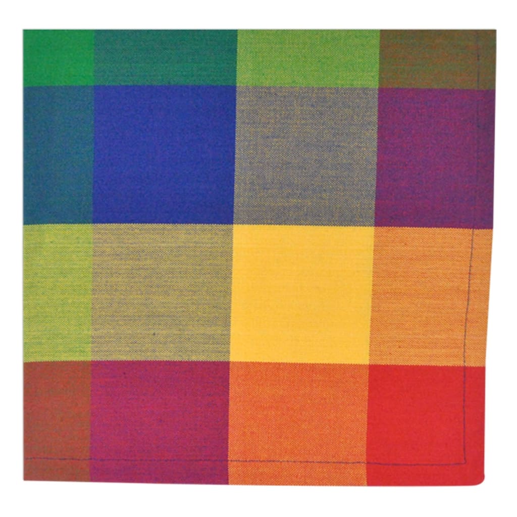 Indian Summer Checkered Napkin ( Set of 4)