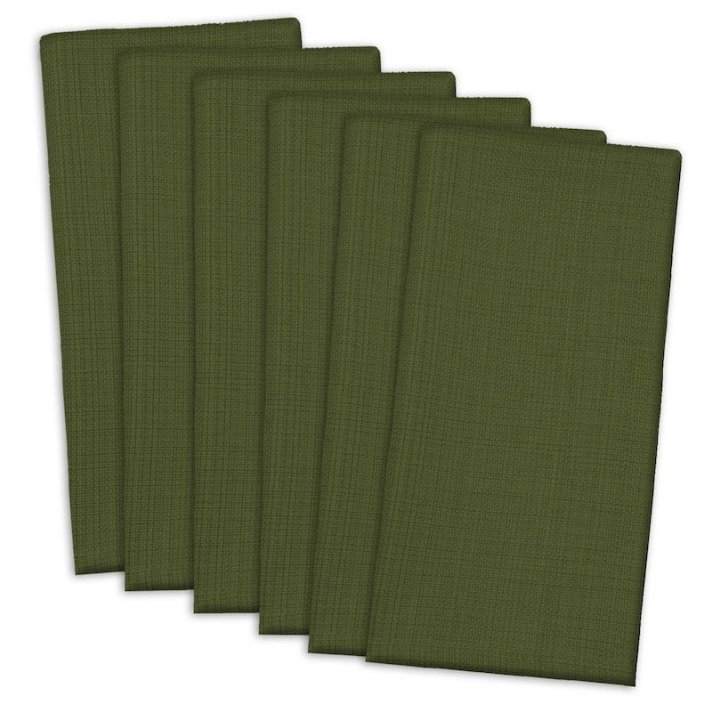Olive Green Variegated Napkin (Set of 6)