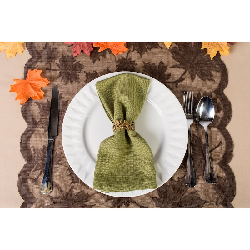Olive Green Variegated Napkin (Set of 6)