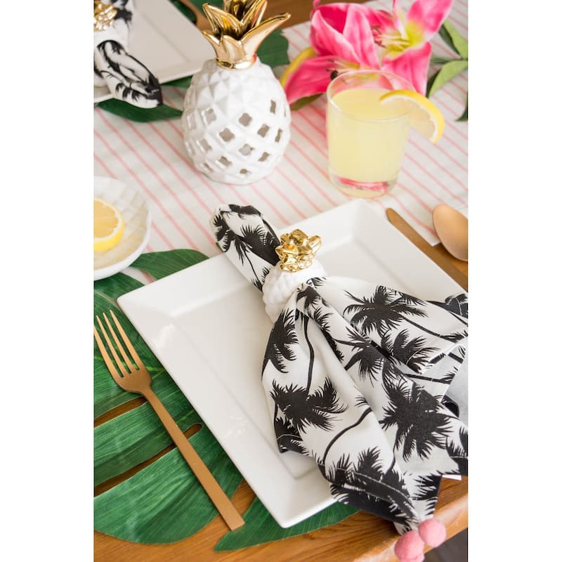 Basic Stripe Printed Napkin (Set of 6)