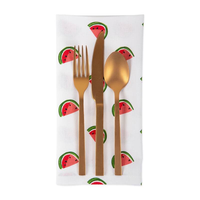 Basic Stripe Printed Napkin (Set of 6)