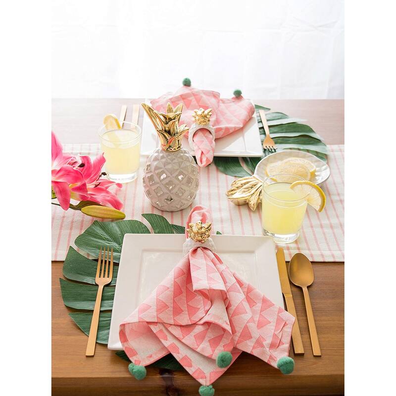Basic Stripe Printed Napkin (Set of 6)