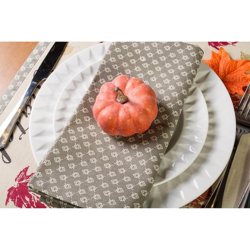 Basic Stripe Printed Napkin (Set of 6)