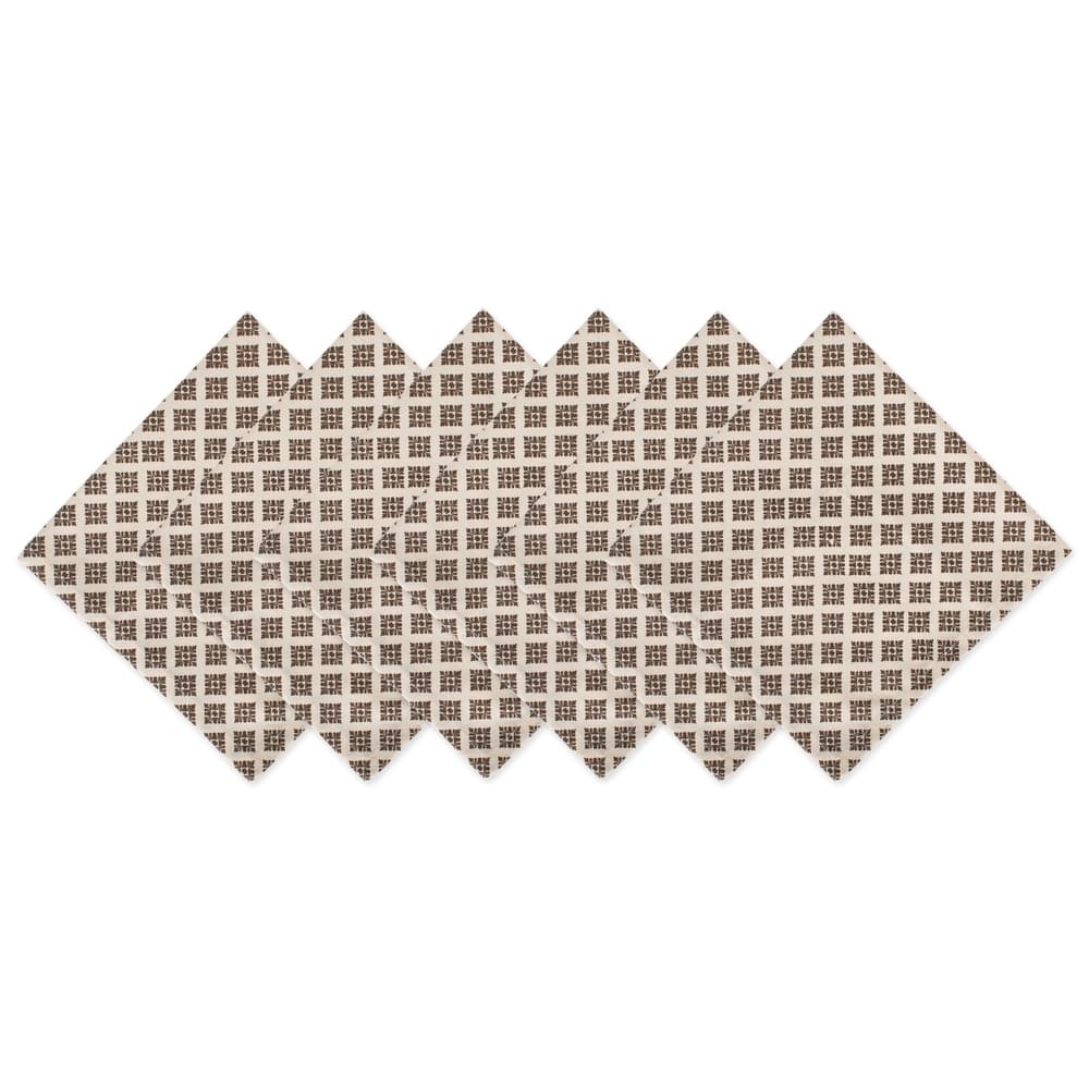 Basic Stripe Printed Napkin (Set of 6)