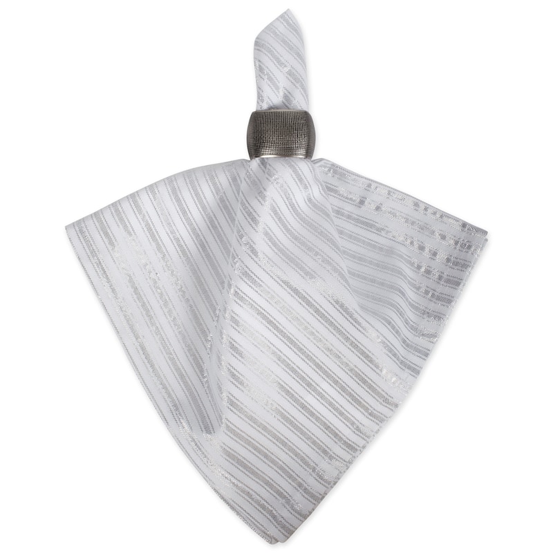 Basic Stripe Printed Napkin (Set of 6)