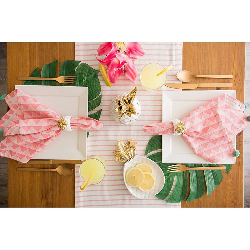 Basic Stripe Printed Napkin (Set of 6)