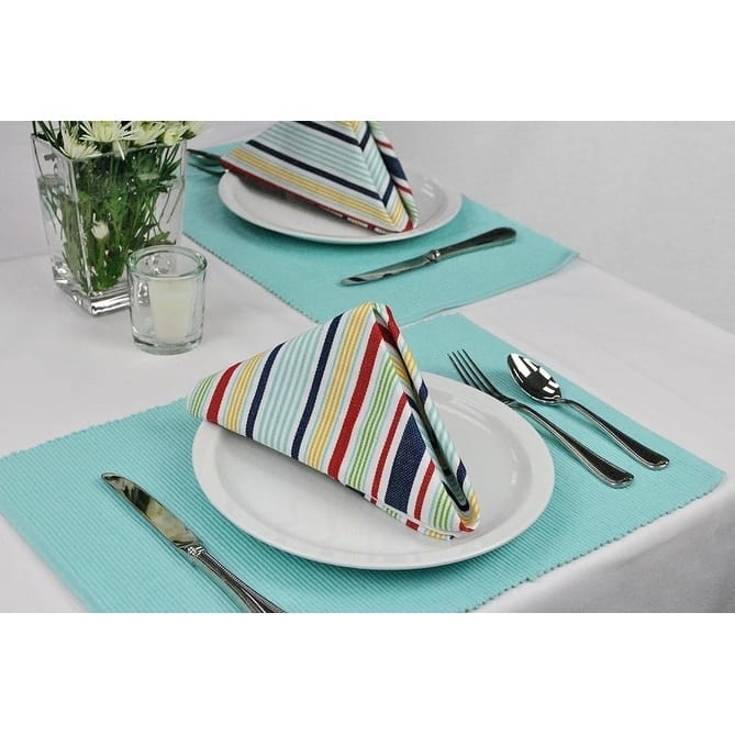 Basic Stripe Printed Napkin (Set of 6)