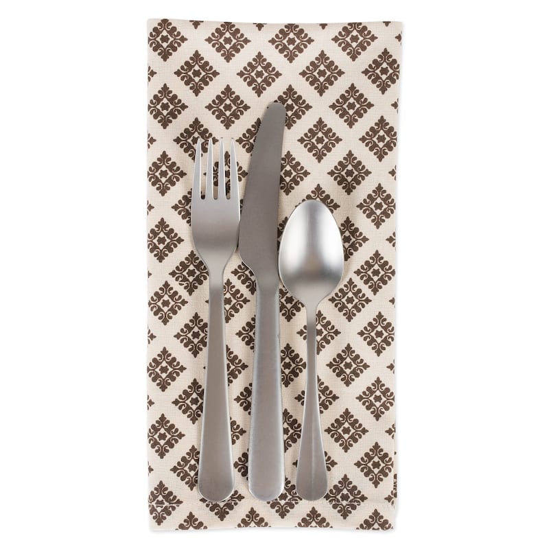 Basic Stripe Printed Napkin (Set of 6)