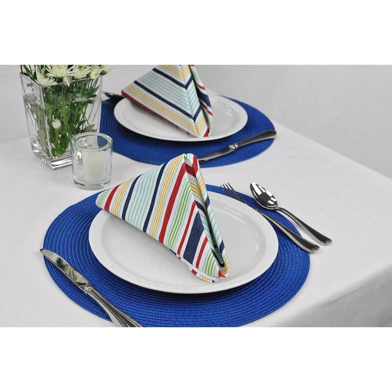 Basic Stripe Printed Napkin (Set of 6)
