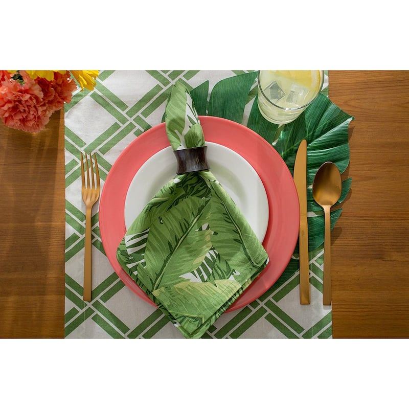 Basic Stripe Printed Napkin (Set of 6)
