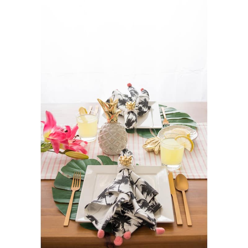Basic Stripe Printed Napkin (Set of 6)