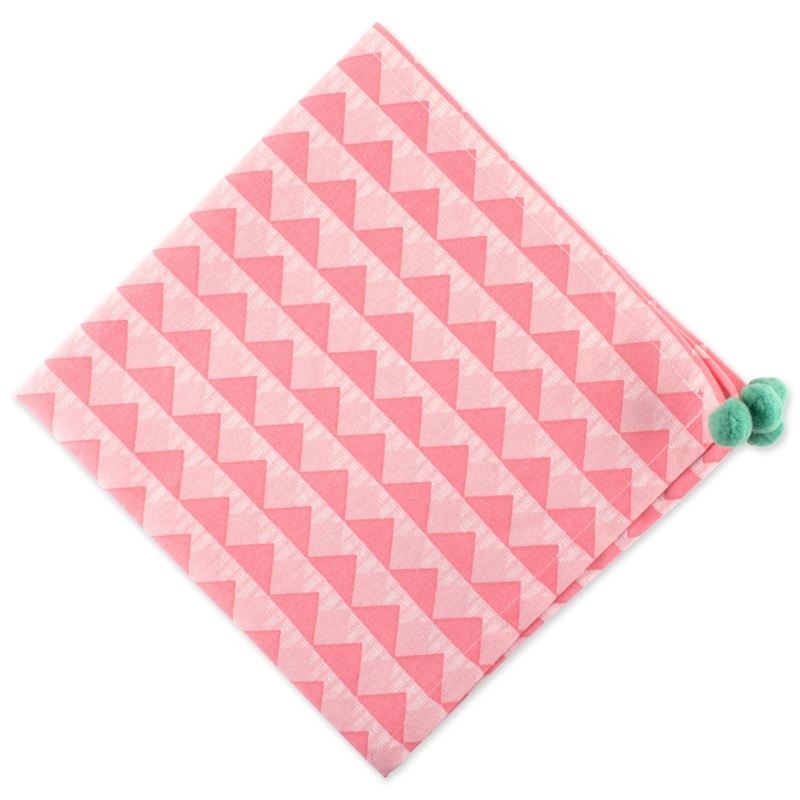 Basic Stripe Printed Napkin (Set of 6)