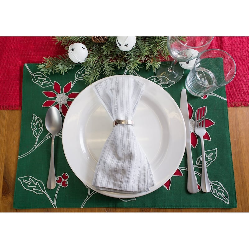 Basic Stripe Printed Napkin (Set of 6)