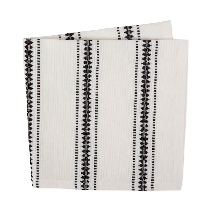 Basic Stripe Printed Napkin (Set of 6)
